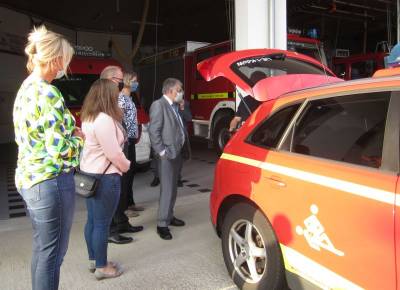 Marco Dierckschneider stellt den First Responder Wagen vor