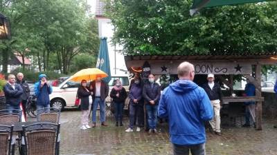 Eine gute Veranstaltung - auch die Ratskandidaten haben Anfragen von Brgern mitnehmen knnen.